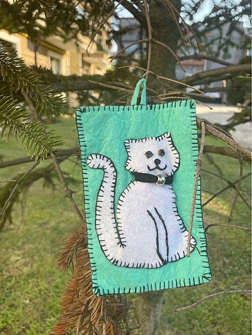 Diğer Kedili Balkon/Duvar Süsü
