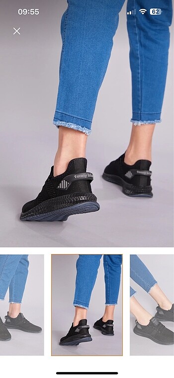 Toni&Guy Tony Black Spor Ayakkabı