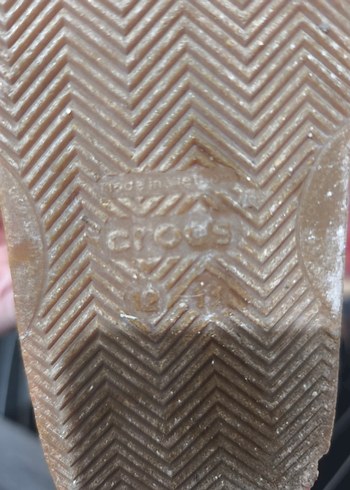 crocs kız Çocuk Pembe Cırtlı Terlik - Görsel 2