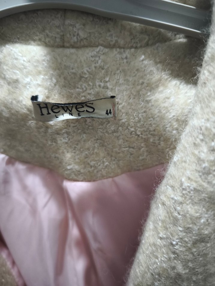 Pembe Peluş Detaylı Uzun Kadın Kaban - Görsel 2