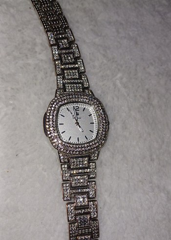 Casio Taşlı Gri Kadın Kol Saati