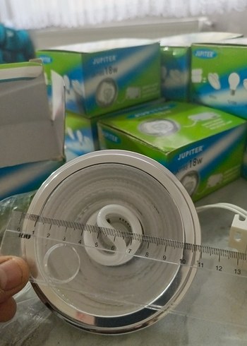 8 adet Jupiter 16W gün ışığı tasarruf ampul - Görsel 6