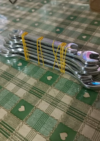 Diğer 7 Adet 8- 19 Arası Açık Tamir Anahtar Seti