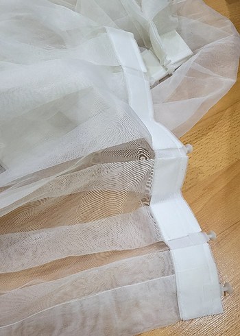 Pileli Tül Perde 130*230 - Görsel 2