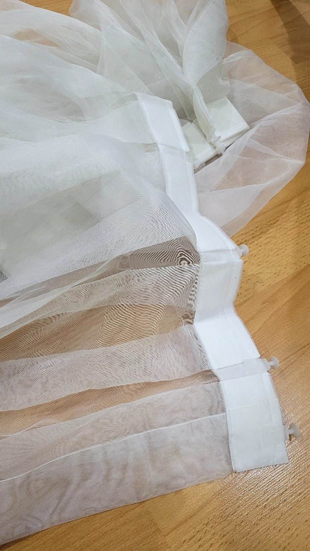 Pileli Tül Perde 130*230 - Görsel 2