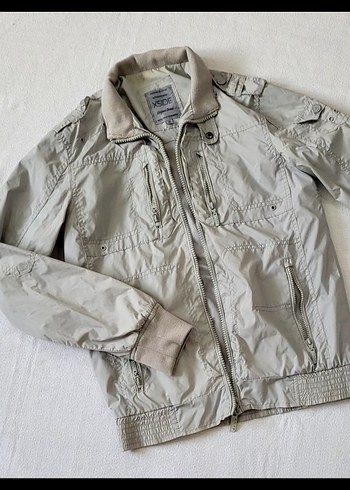 Vintage Erkek Yağmurluk - Görsel 2