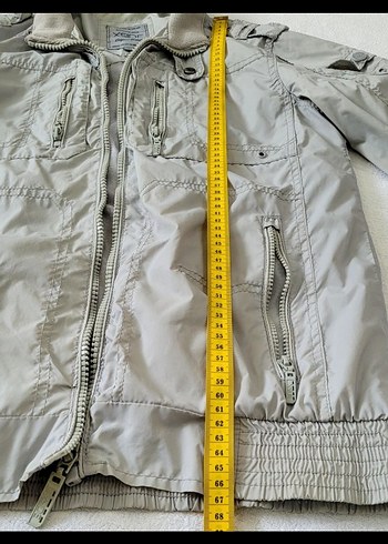 Vintage Erkek Yağmurluk - Görsel 6