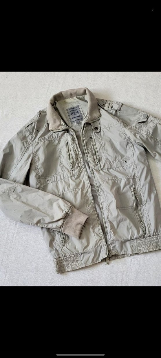 Vintage Erkek Yağmurluk - Görsel 2