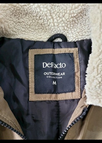 Erkek Haki Yeşili Kurk Yaka Mont - Görsel 4