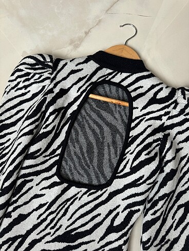 Bershka Zebra elbise bershka