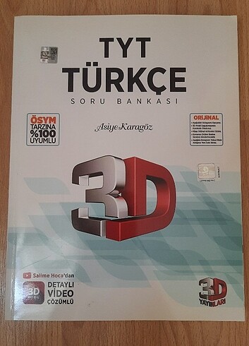 3d türkçe test kitabı