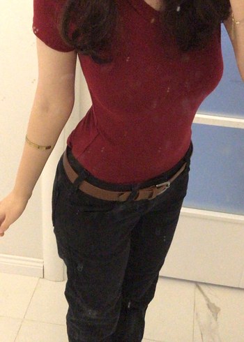 s Beden Vintage Düşük bel siyah jean