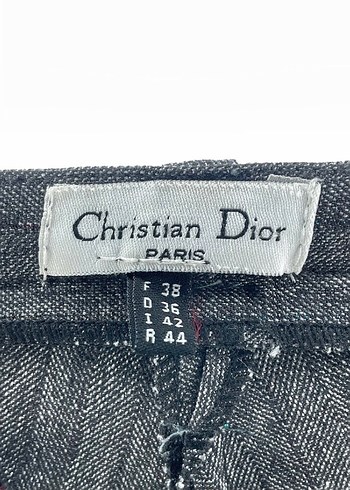 Düğmeli Gri Pantolon - Görsel 4