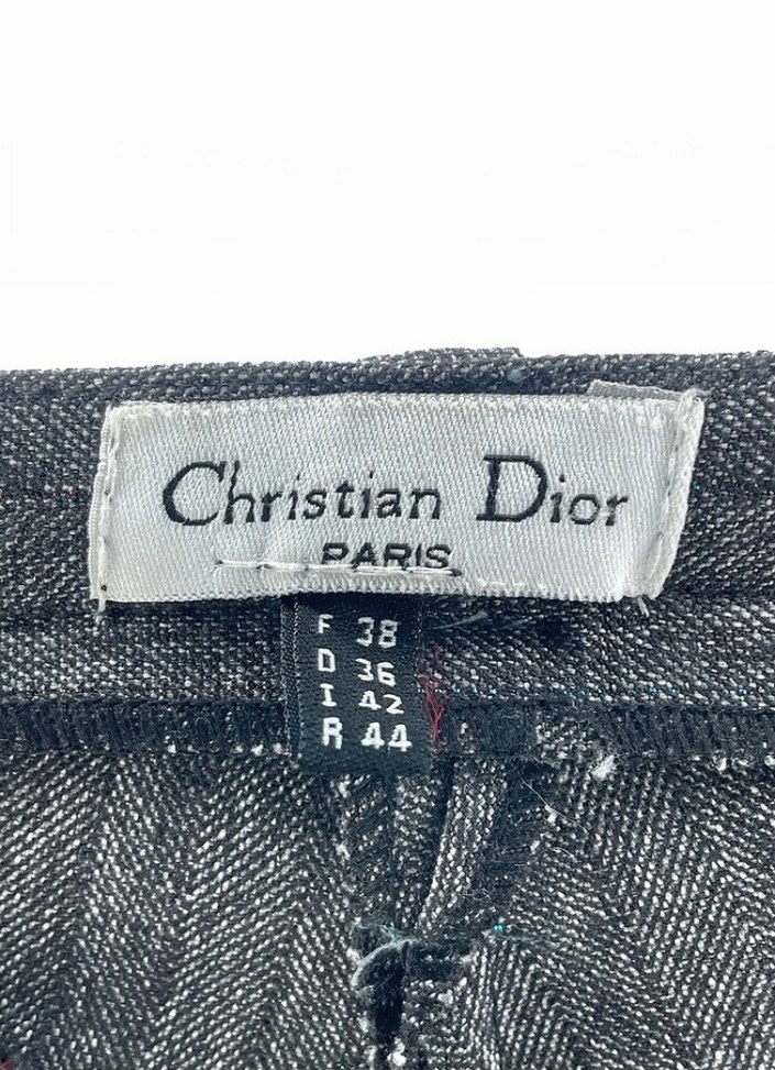 Düğmeli Gri Pantolon - Görsel 4