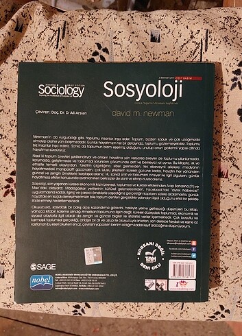  Sosyoloji kitabı