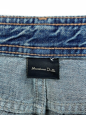 36 Beden mavi Renk Massimo Dutti Jean / Kot %70 İndirimli.
