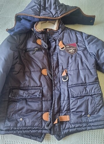 6 Yaş Beden lacivert Renk Mont mn78 model