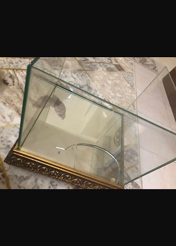 Altın Renkli Parlak Makyaj Organizeri - Görsel 3