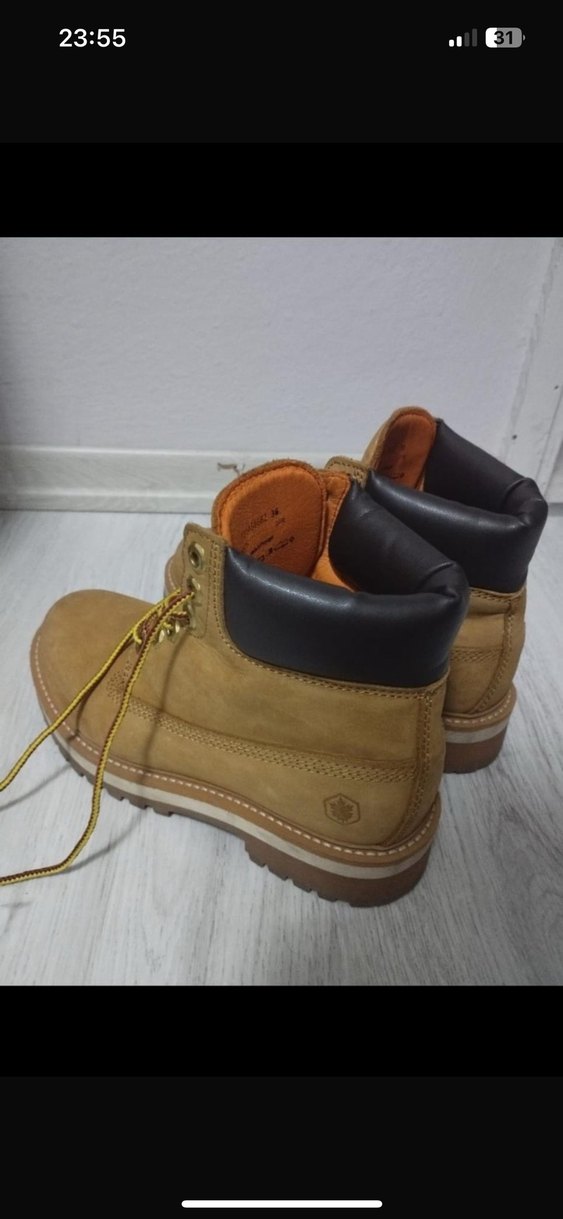 Kahverengi Süet erkek  Bot - Görsel 2