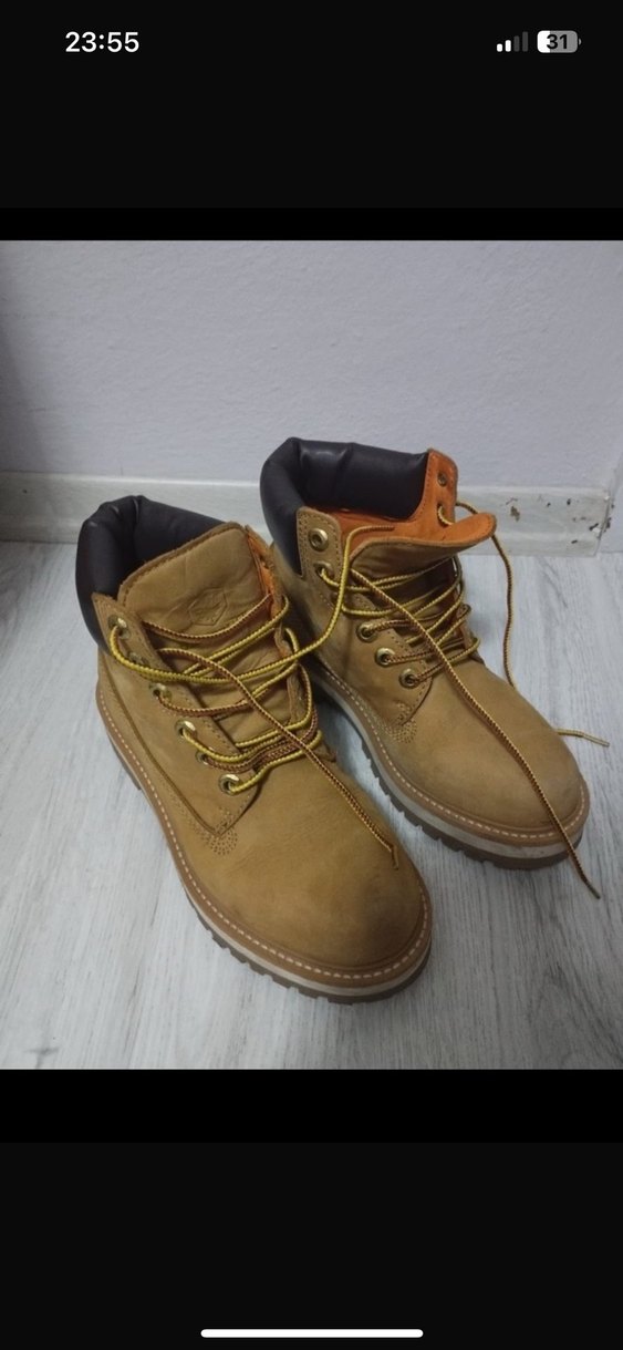 Kahverengi Süet erkek  Bot - Görsel 4