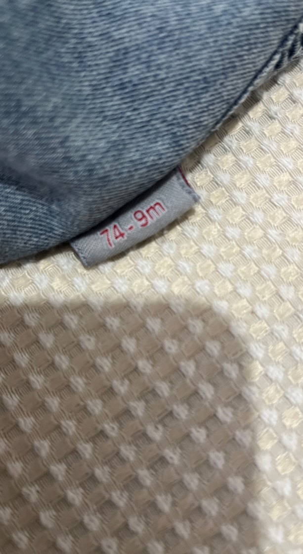 Nakışlı Mavi Erkek Kot Tulum - Görsel 3