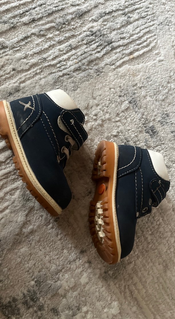 Mavi Erkek Çocuk Lastik Botlar - Görsel 2