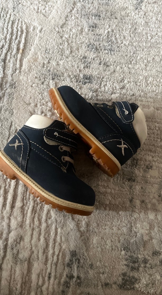 Mavi Erkek Çocuk Lastik Botlar - Görsel 3