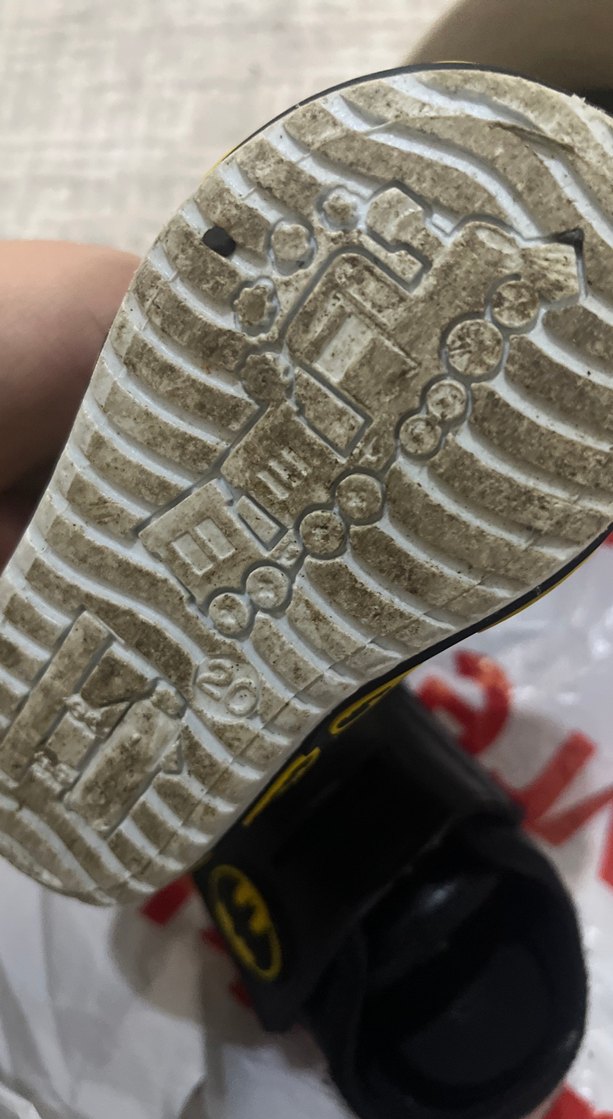 Siyah Batman Baskılı Erkek Çocuk Spor Ayakkabı - Görsel 4