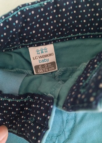 LC Waikiki Erkek Turkuaz Kemerli Denim Şort