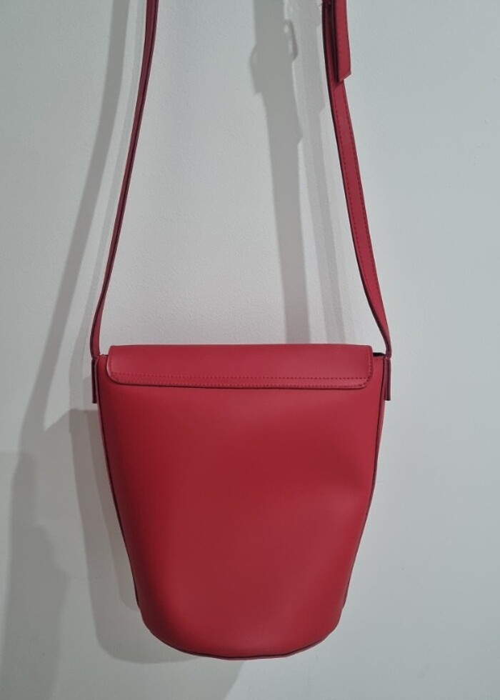 Koton kırmızı omuz çantası - Görsel 2
