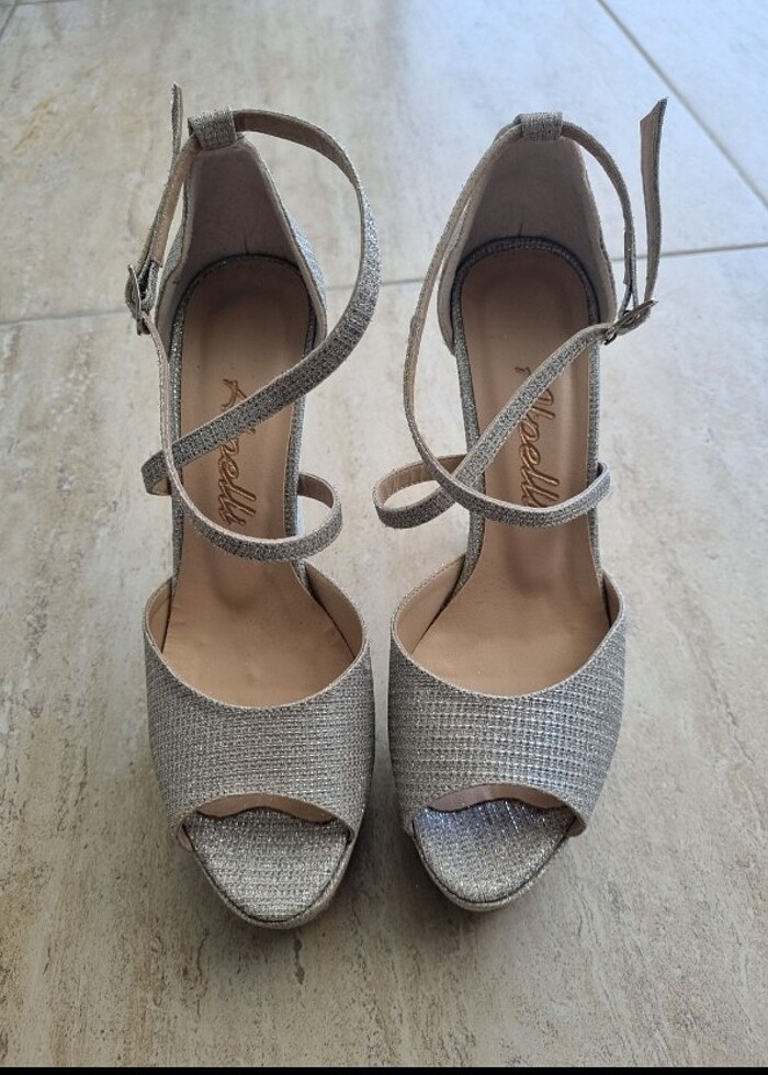 Alpella yüksek topuk şık ayakkabı - Görsel 3