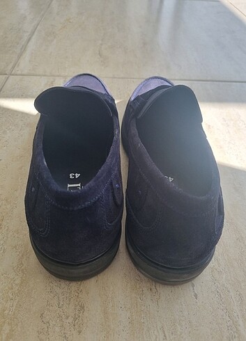 Borelli lacivert süet erkek ayakkabı - Görsel 2