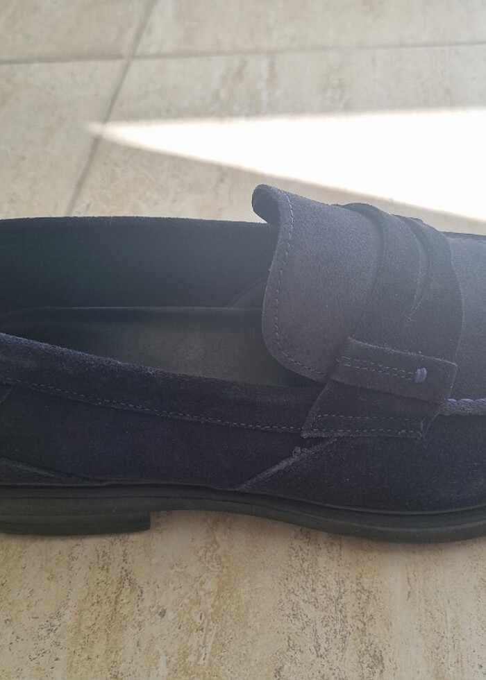 Borelli lacivert süet erkek ayakkabı - Görsel 4