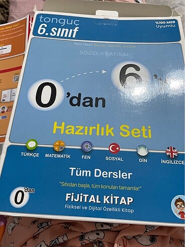 tonguç 0dan 6ya hazırlık seti