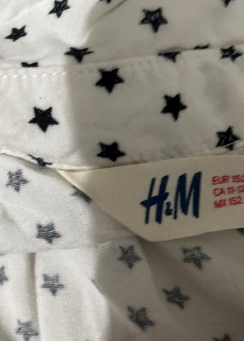 siyah yıldızlı ince tütülü gömlek - Görsel 3