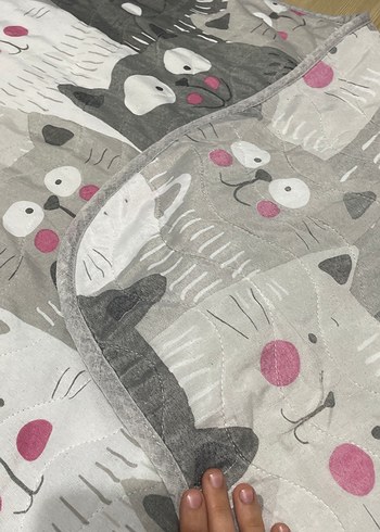 Pamuklu Gri Baskılı Çocuk pike - Görsel 4