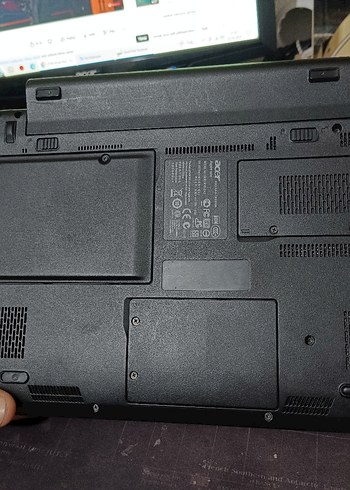 Gri Acer Laptop ZA3 model - Görsel 4