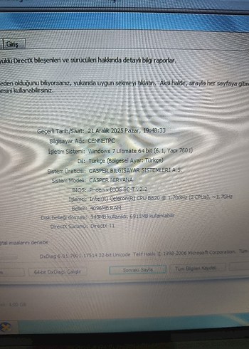 Casper Nirvana laptop - Görsel 4