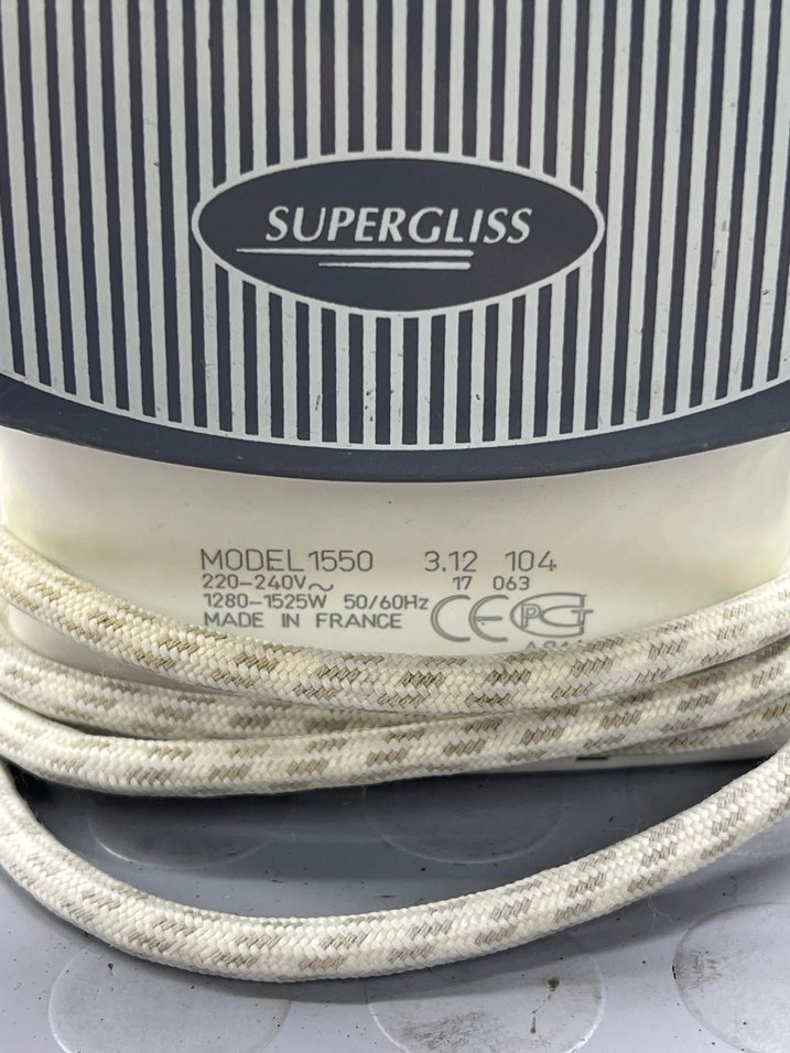 SUPERGLISS Ütü 1280W-1525W Model 1550 - Görsel 4