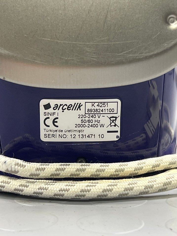 Arçelik Ütü 2000W-2400W - Görsel 4