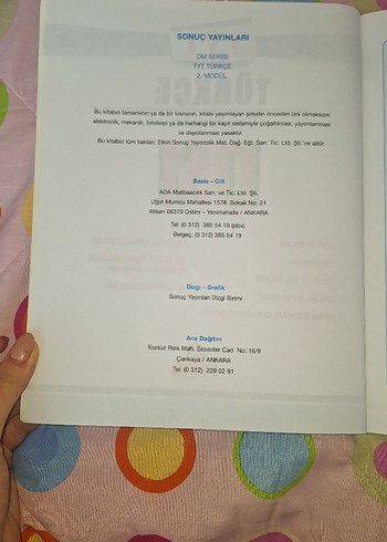 TYT Türkçe Ders Modülleri DM Serisi 2. Modül - Görsel 2