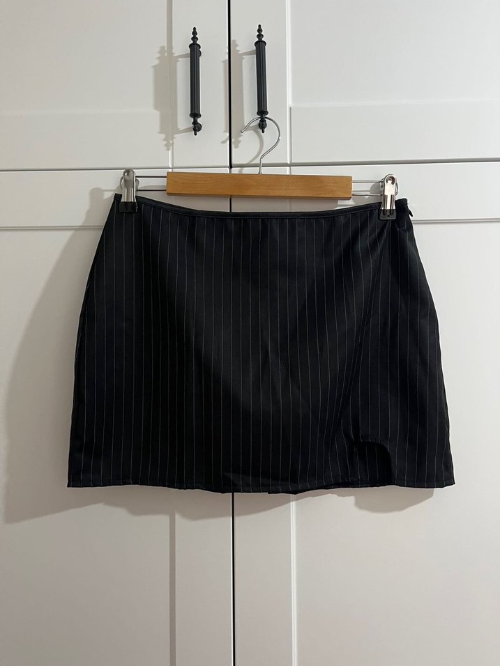 Çizgili Korse Etek Takım - Görsel 4