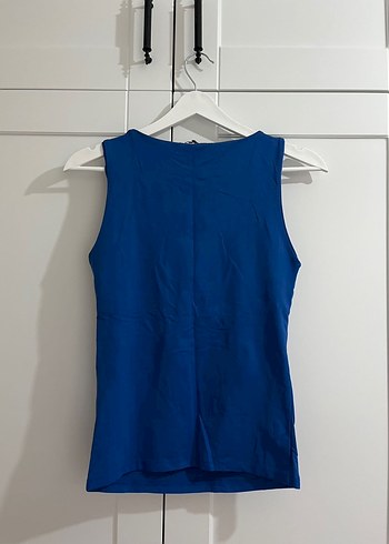 ZARA Lacivert Kolsuz Basic Atlet - Görsel 2