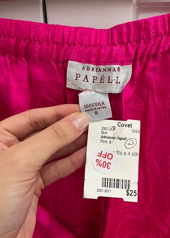 Parlak Pileli Pembe Etek - Görsel 3