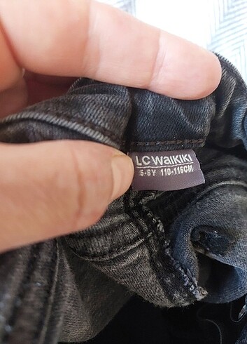 6 Yaş Beden Lcw Erkek Çocuk 5-6 Yaş Kot Pantolon 110_116cm