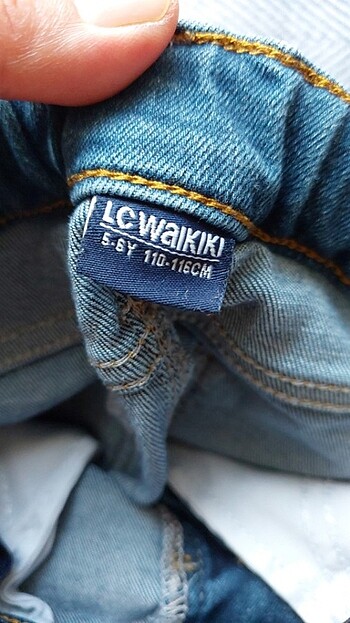 6 Yaş Beden Lcw Erkek Çocuk 5-6 Yaş Kot Pantolon 110_116cm