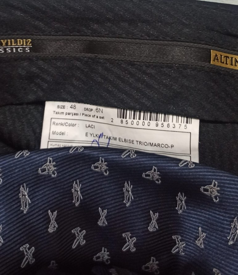 Altınyıldız Lacivert Erkek Takım Elbise - Görsel 3