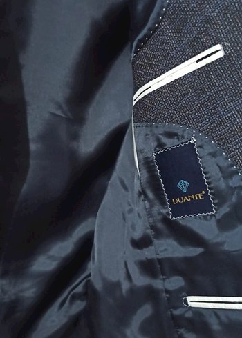 Duante Gri Erkek Ofis Takım Elbise Ceket - Görsel 2