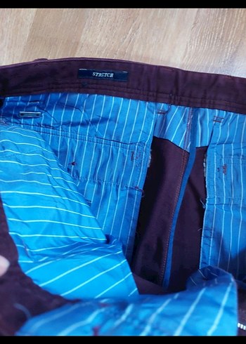 Kiğılı 48/6 Bordo Erkek Günlük Pantolon - Görsel 3