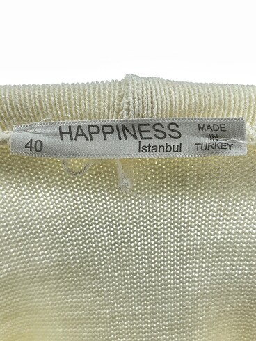 40 Beden beyaz Renk Happiness Bluz %70 İndirimli.